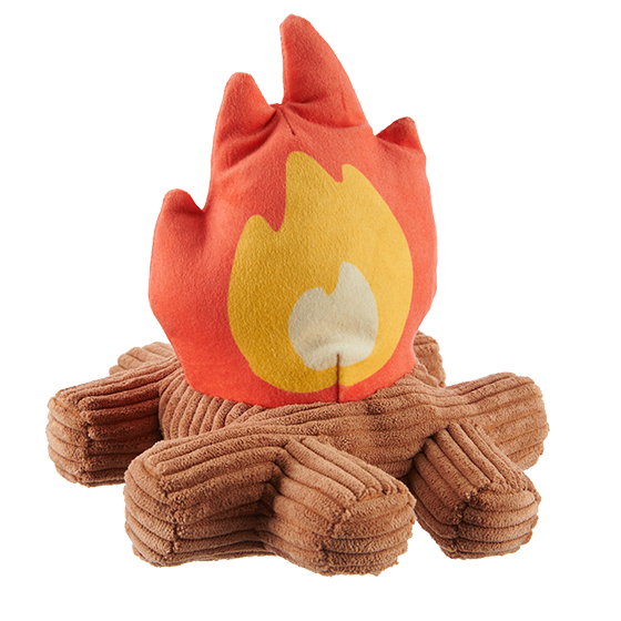 wooden campfire toy